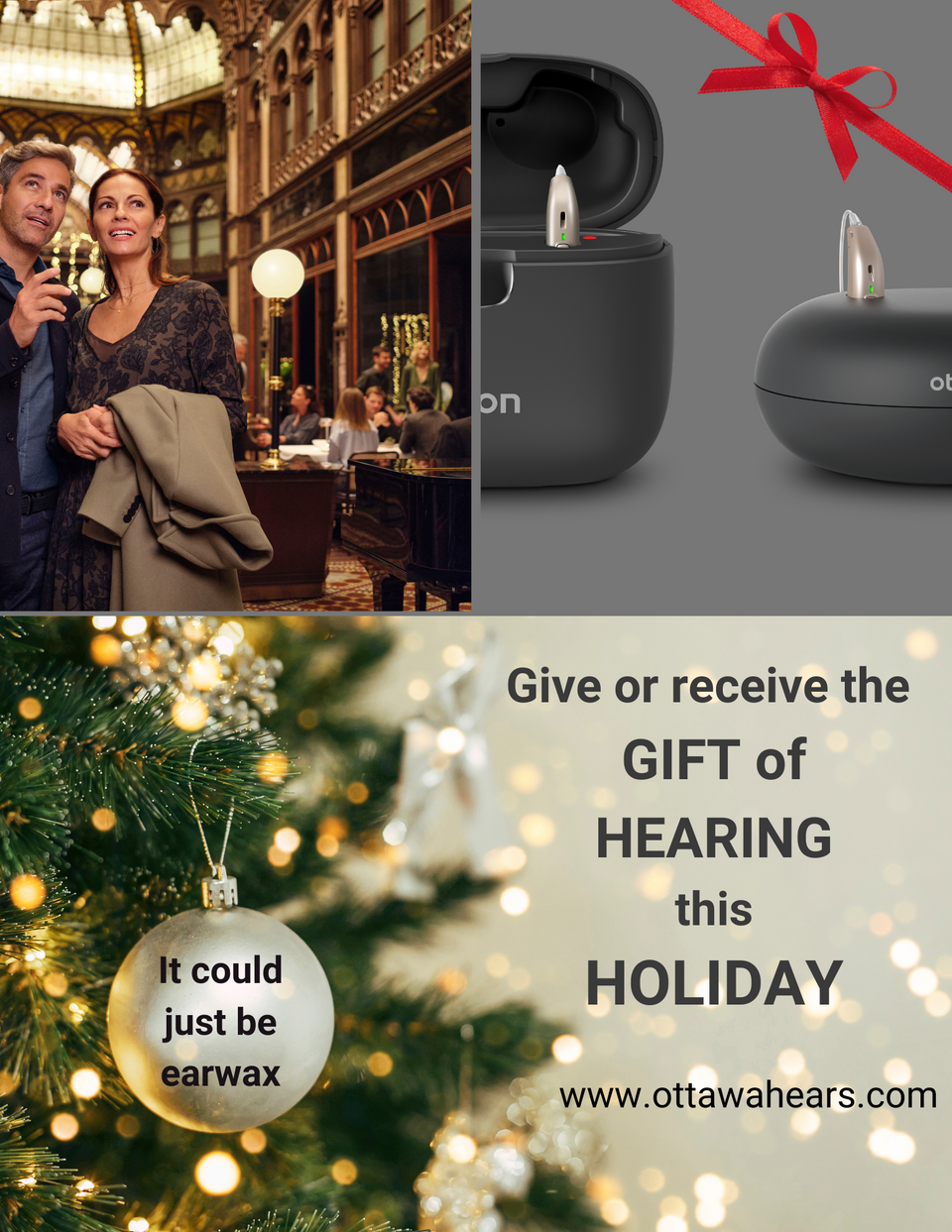 Give or receive the GIFT of HEARING